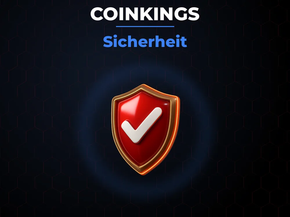 CoinKings - Sicherheit