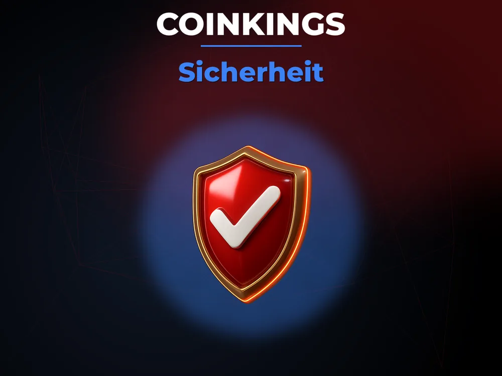 CoinKings - Sicherheit